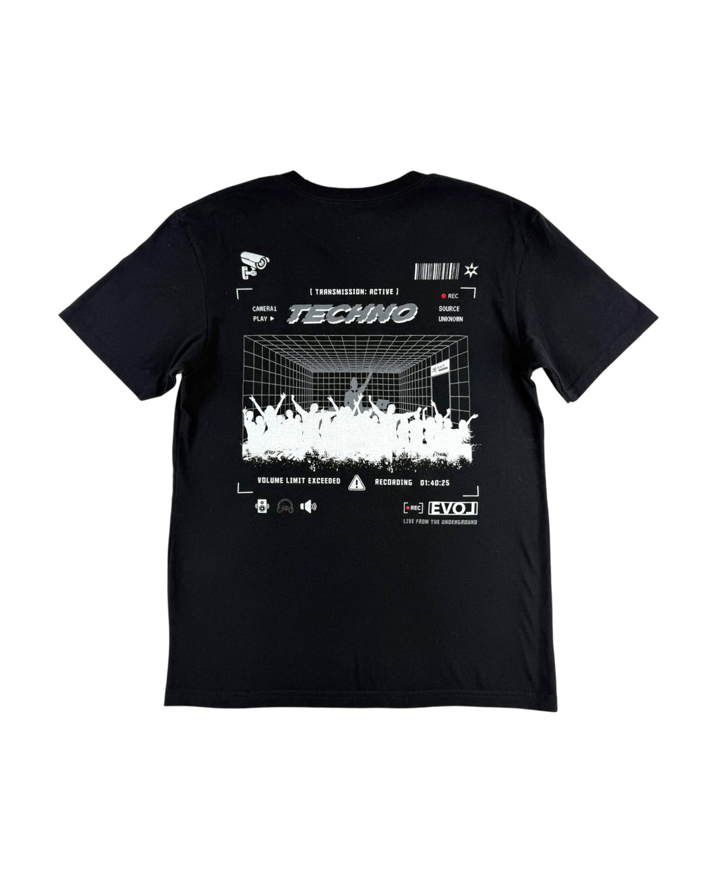 Techno Underground Cotton T-Shirt