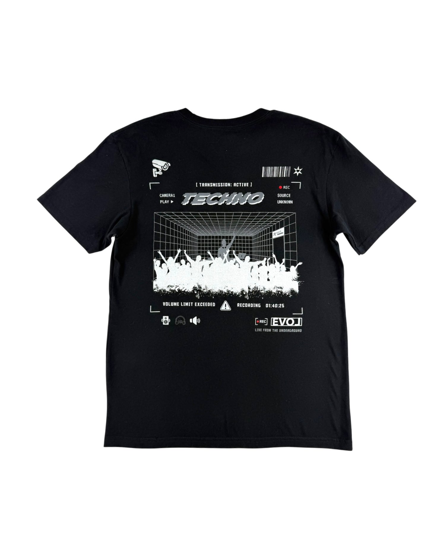 Techno Underground Cotton T-Shirt