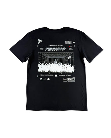 Techno Underground Cotton T-Shirt