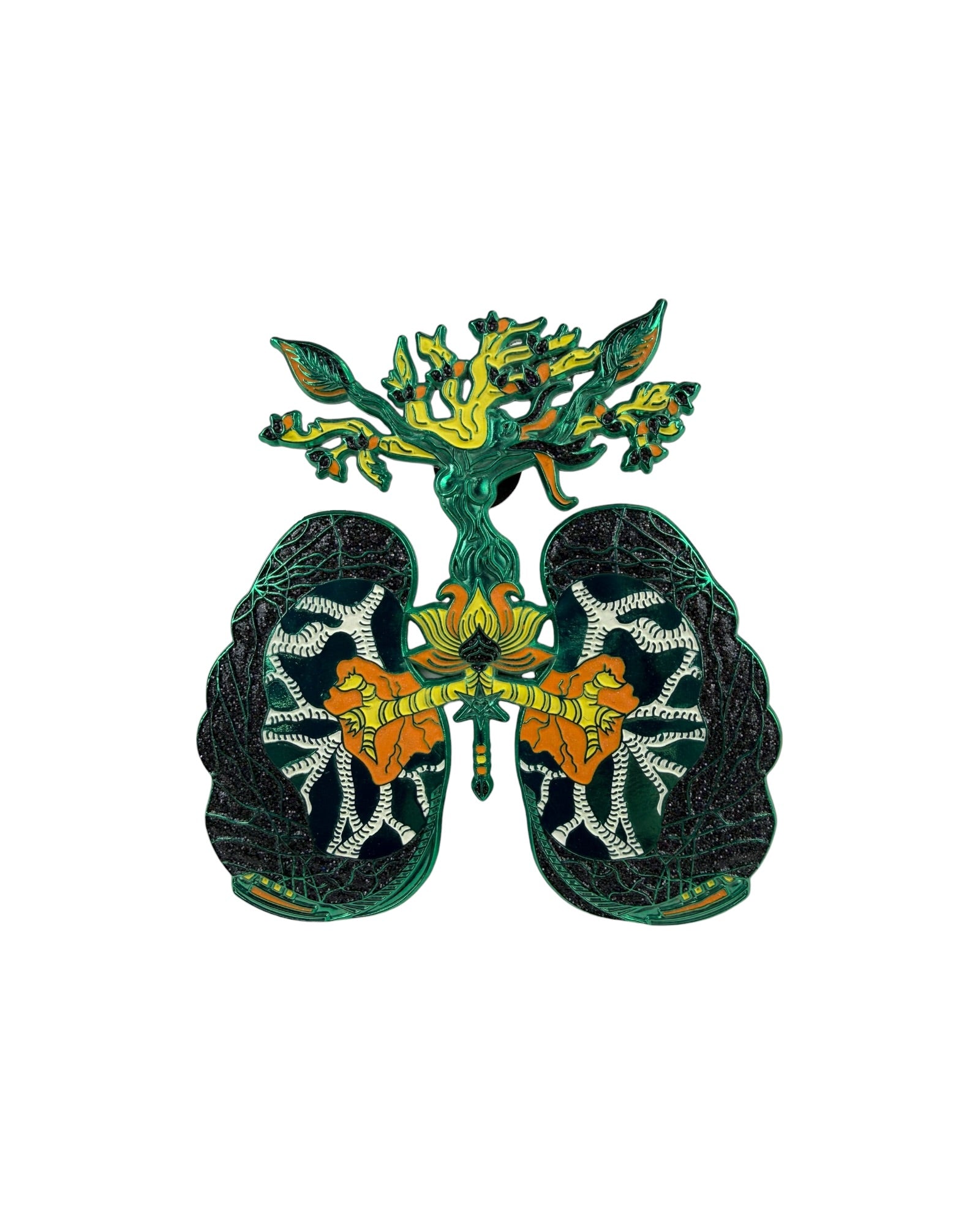 Breath Of Fresh Air Pin - Green Anodized Main image