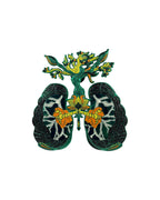 Breath Of Fresh Air Pin - Green Anodized