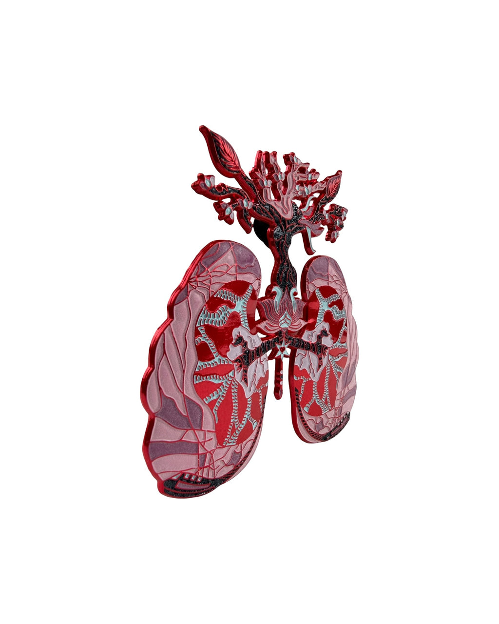 Breath Of Fresh Air Pin - Red Anodized