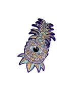 Third Eye Pineapple Pin - Purple Anodized