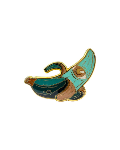 Third Eye Banana Pin - Gold Anodized