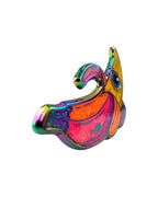 Third Eye Banana Pin - Sparkle Rainbow Anodized