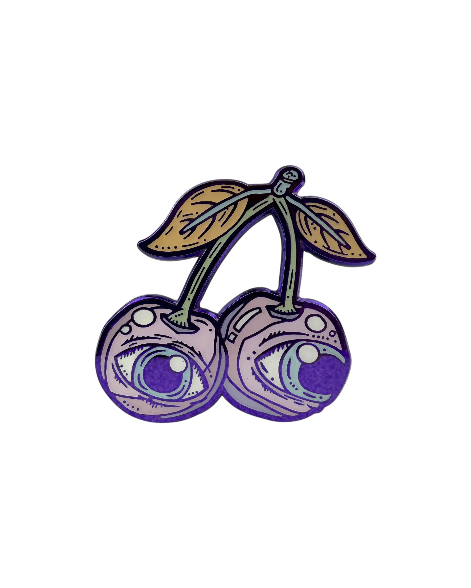 Third Eye Cherry Pin - Purple Anodized