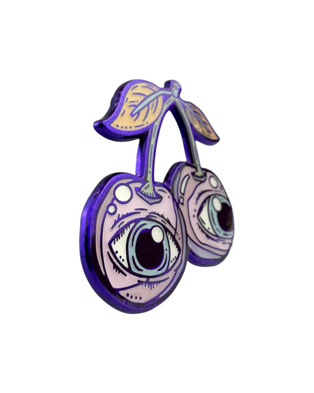 Third Eye Cherry Pin - Purple Anodized