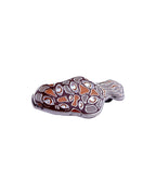 Morel Mushroom Pin - Silver Anodized