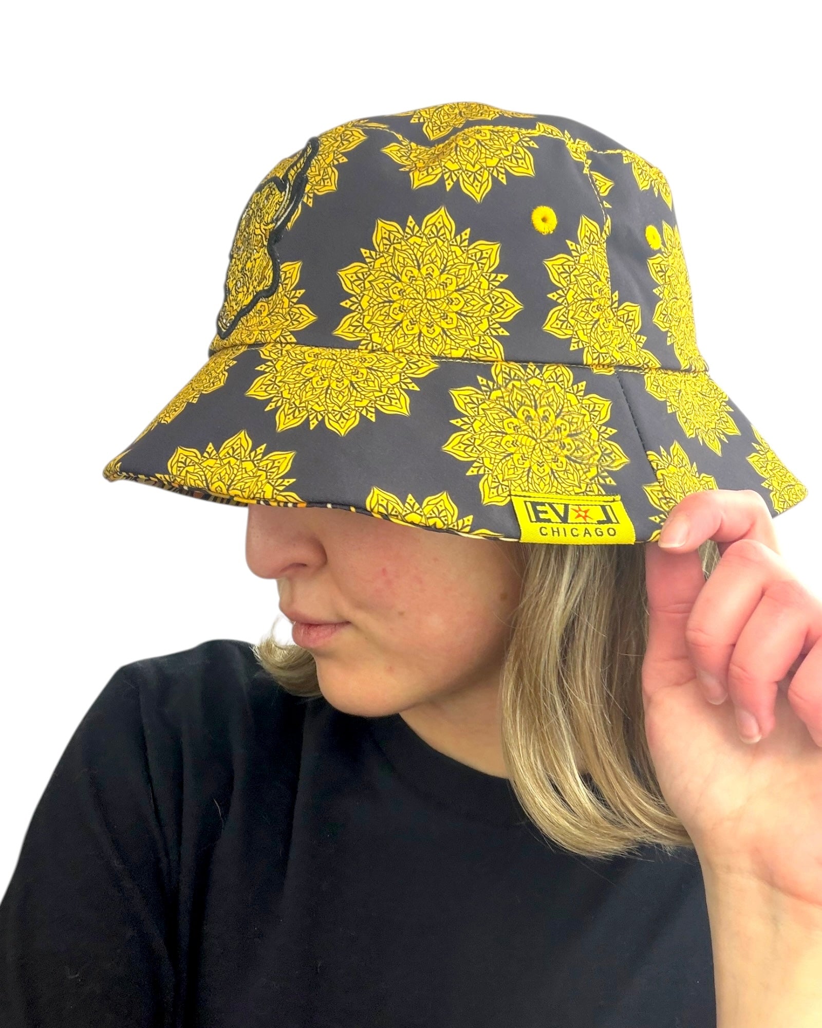 Majestic Sage Elephant Bucket Hat