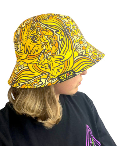 Majestic Sage Elephant Bucket Hat