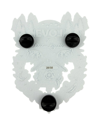 Midnight Guardian Pin - White