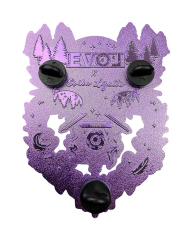 Midnight Guardian Pin - Purple Anodized
