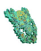 Midnight Guardian Pin - Green Anodized