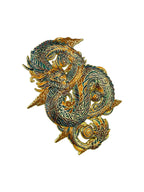 Nimbus Dragon Pin - Gold Anodized