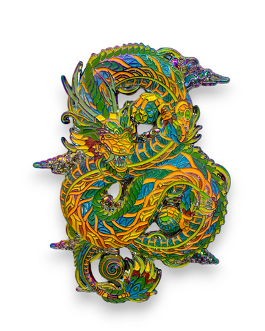 Dragon Pin - Anodized