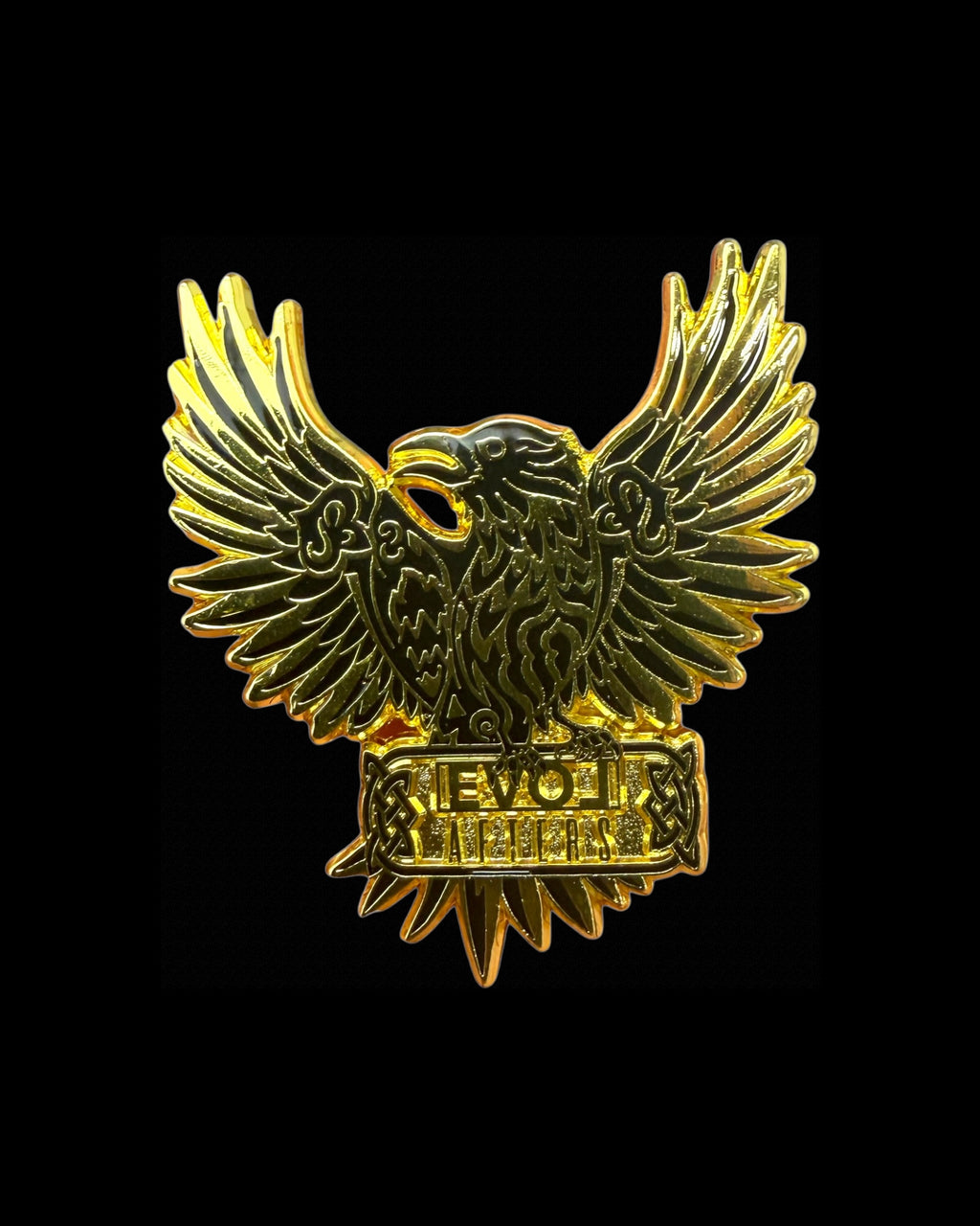 EVOL AFTERS Seer Pin Small - Black & Gold