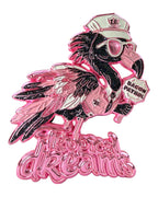 Bacon Patrol Flamingo Pins