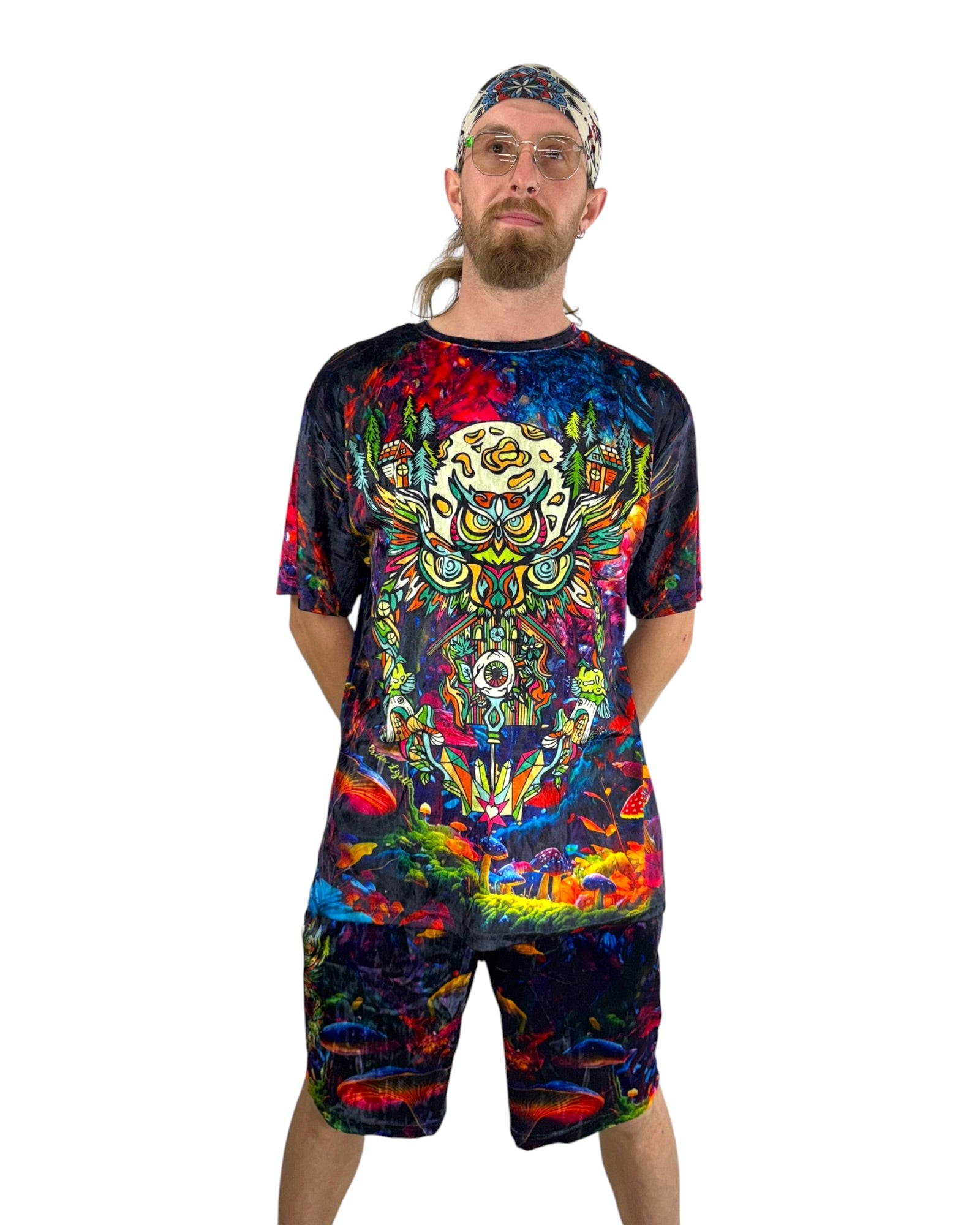 Midnight Guardian Crushed Velvet T-Shirt Main image