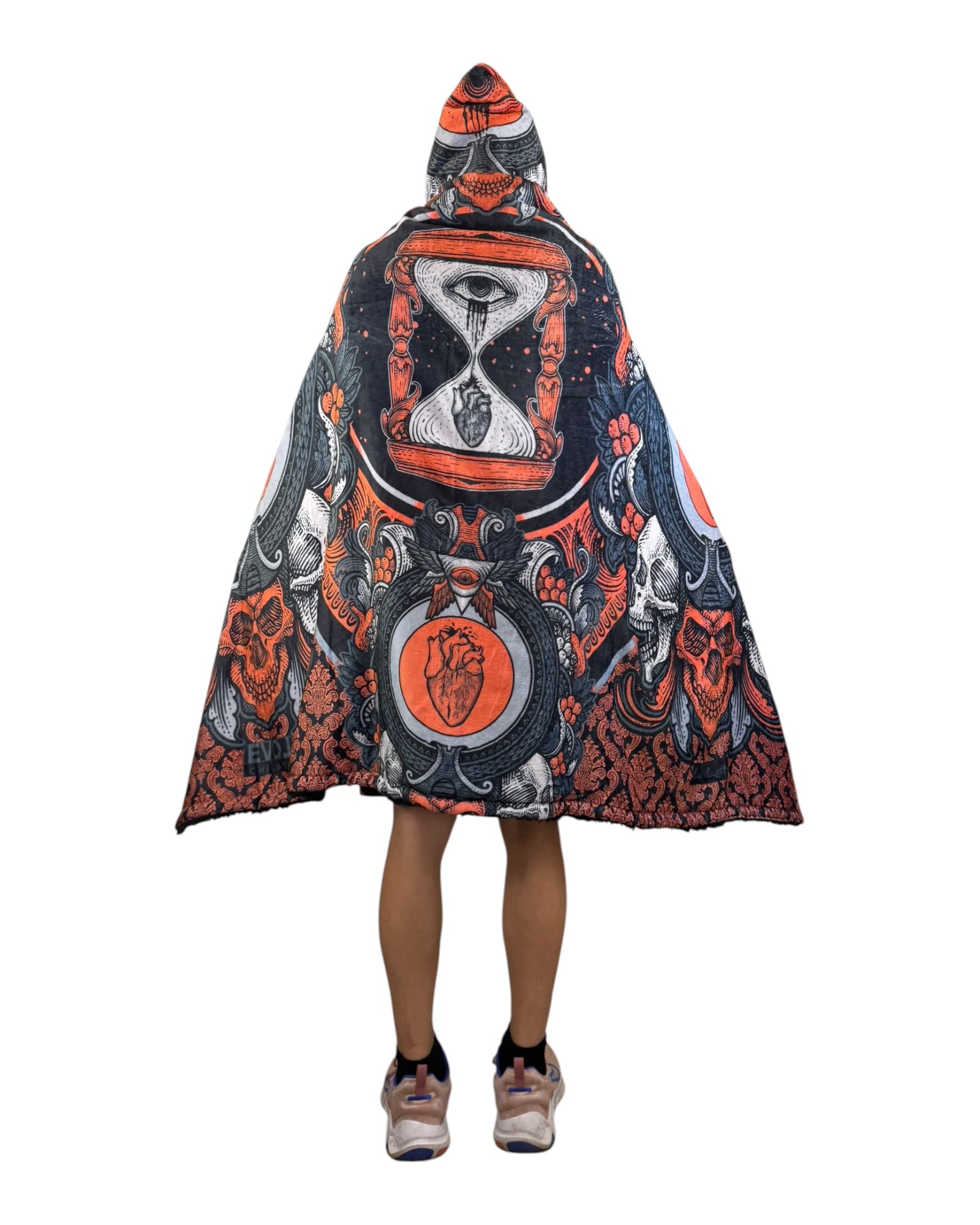 Time Keeper Hooded Blanket