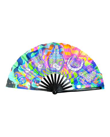 Lost In Wonderland Hand Fan