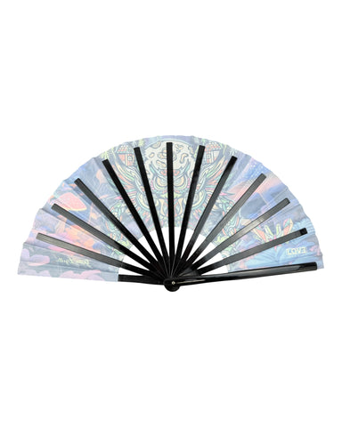 Midnight Guardian Hand Fan
