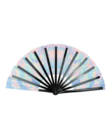 Saber Tooth Tiger Hand Fan