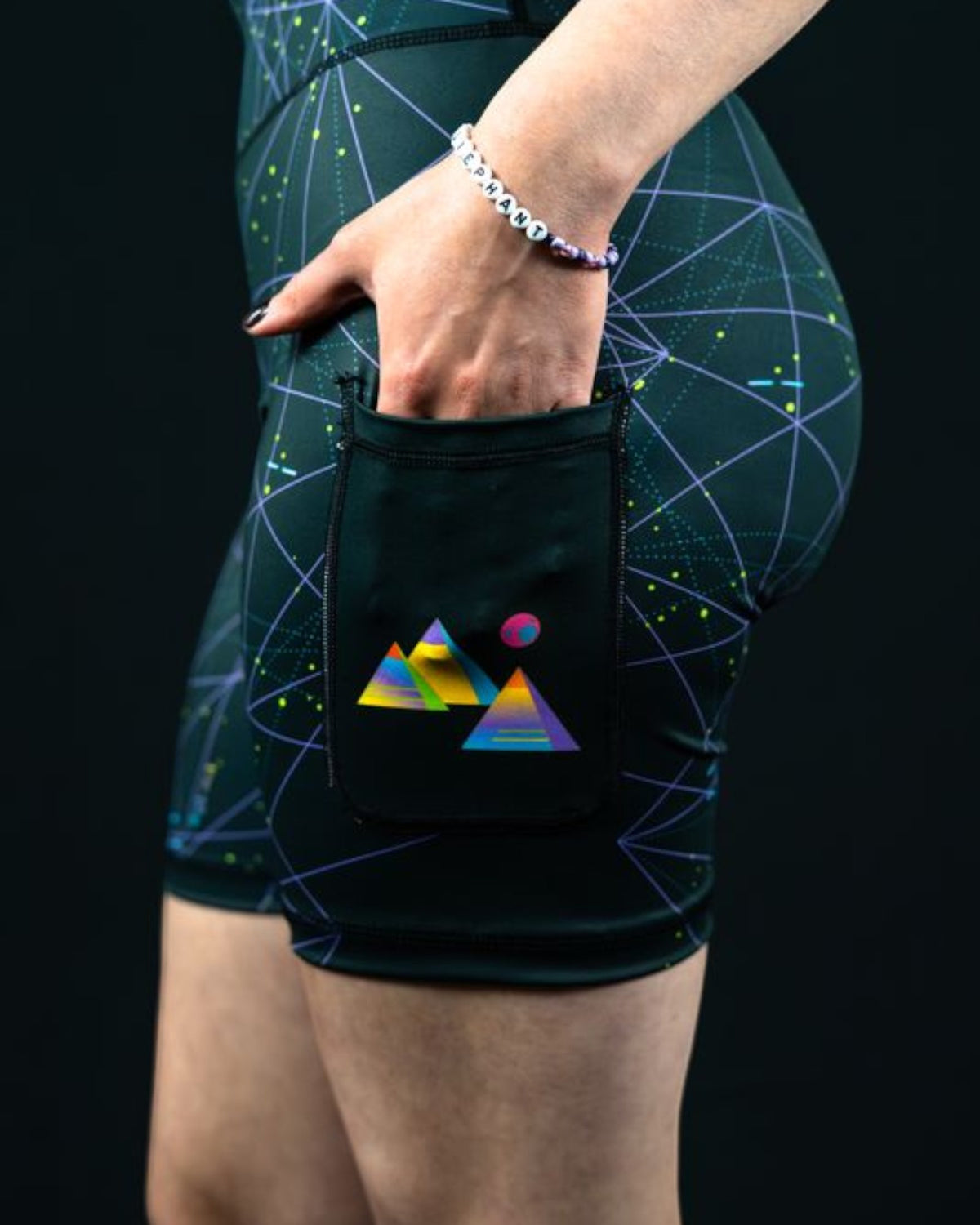 Bastet Amulet Biker Shorts