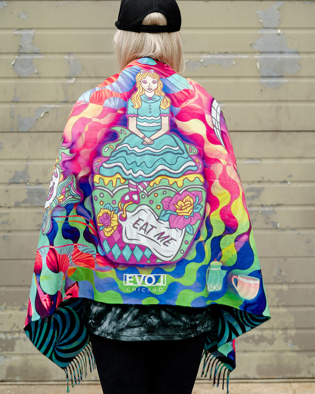 Lost In Wonderland Pashmina Main image