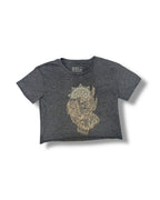 Majestic Sage Elephant Crop Top
