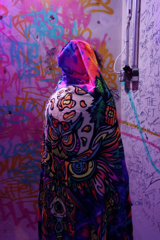 Midnight Guardian Hooded Blanket