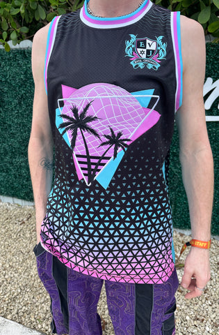 Tropical Vibes Basketball Jersey