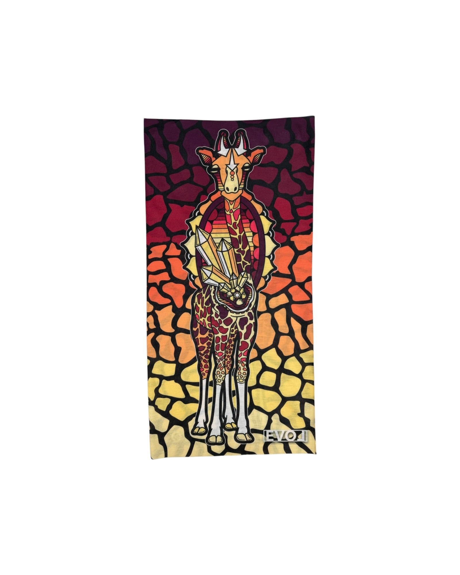 Crystaline Giraffe Gaiter Face Mask Main image