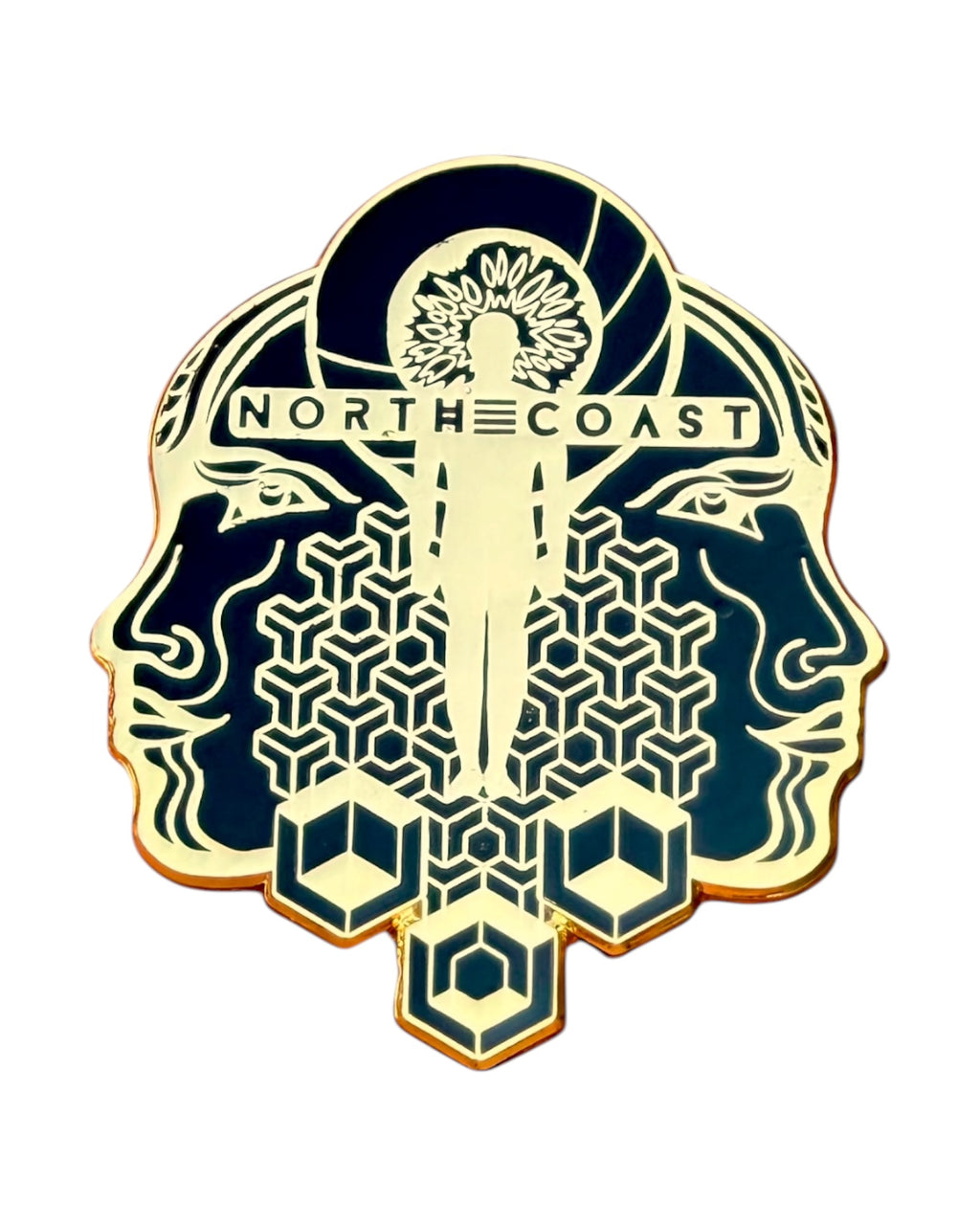 North Coast 2024 Pin - Gold