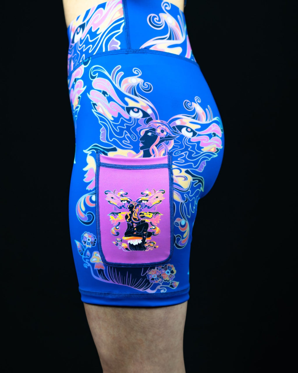 Bass Fairy Biker Shorts