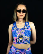 Bass Fairy Sublimated UV Crop Top