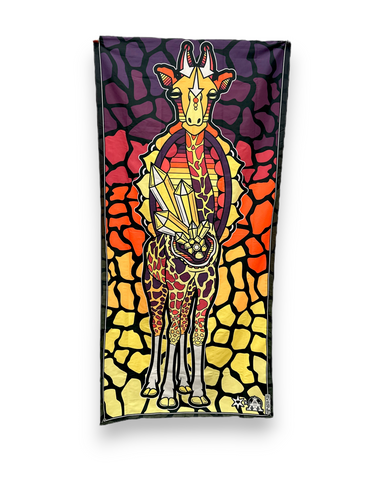 Crystaline Giraffe Tapestry
