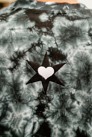 We Love House Music Midnight Tie-Dye T-Shirt