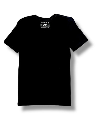 TECHNO Glitch Cotton T-Shirt