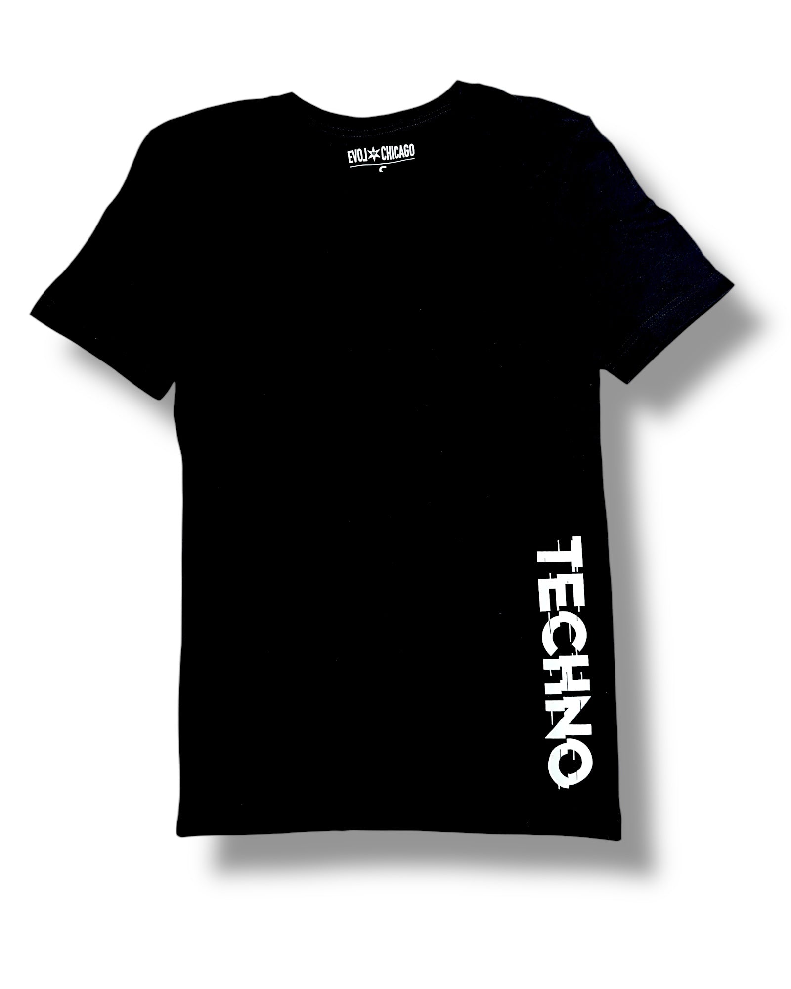 TECHNO Glitch Cotton T-Shirt Main image