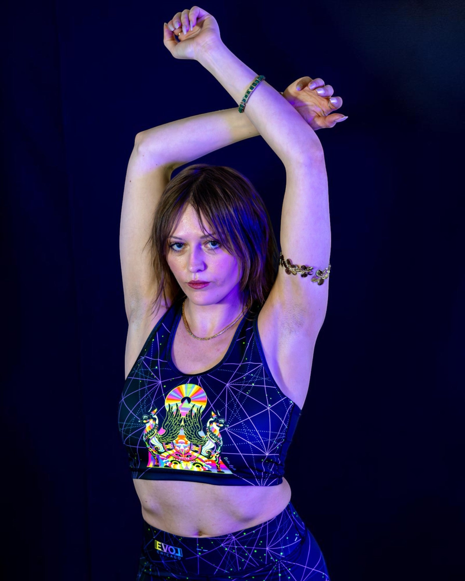Bastet Amulet Sublimated Crop Top