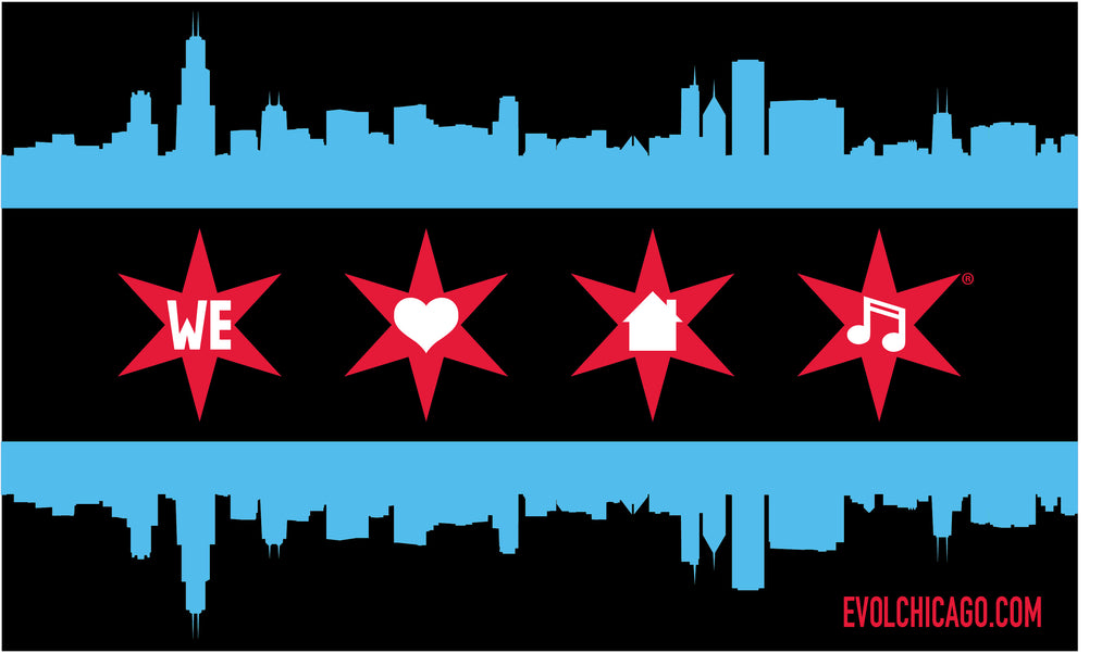 We Love House Music Flag