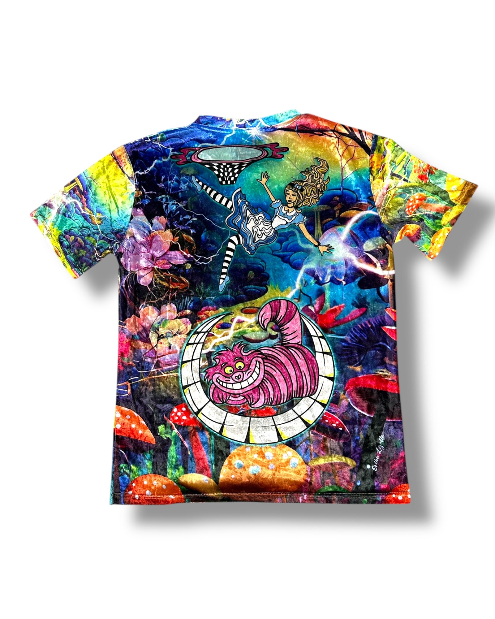 We're All Mad Here Crushed Velvet T-Shirt