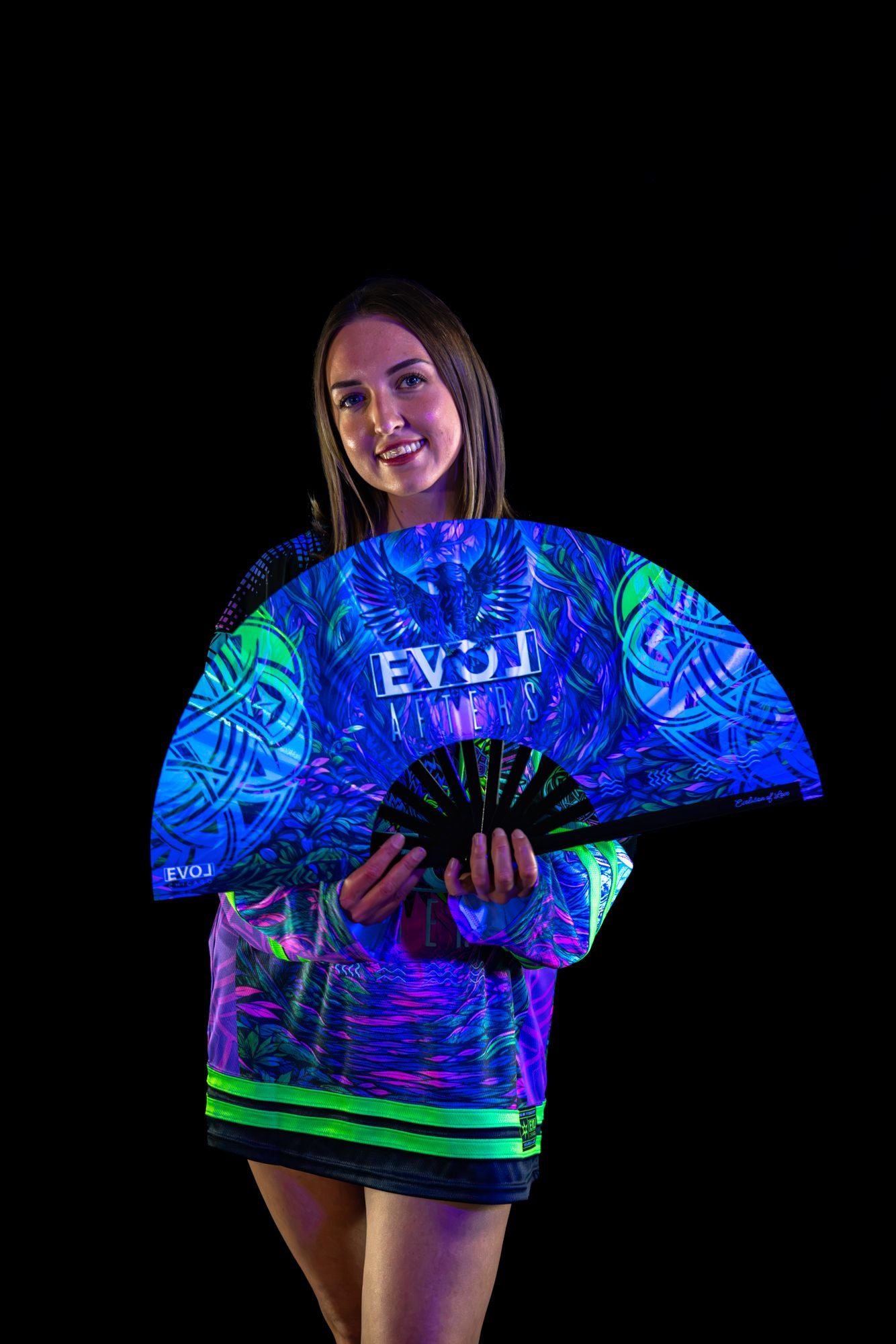 EVOL AFTERS Seer Hand Fan Main image