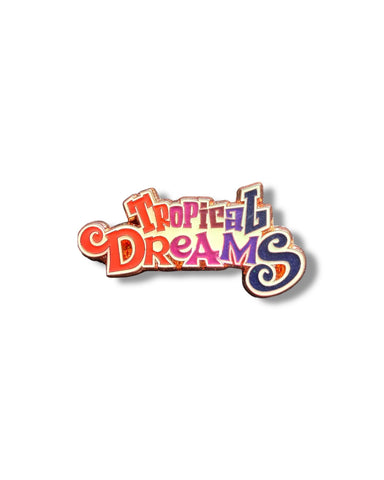 Tropical Dreams Pin - Orange And Purple