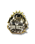 Balance Within Pin - Black and Gold