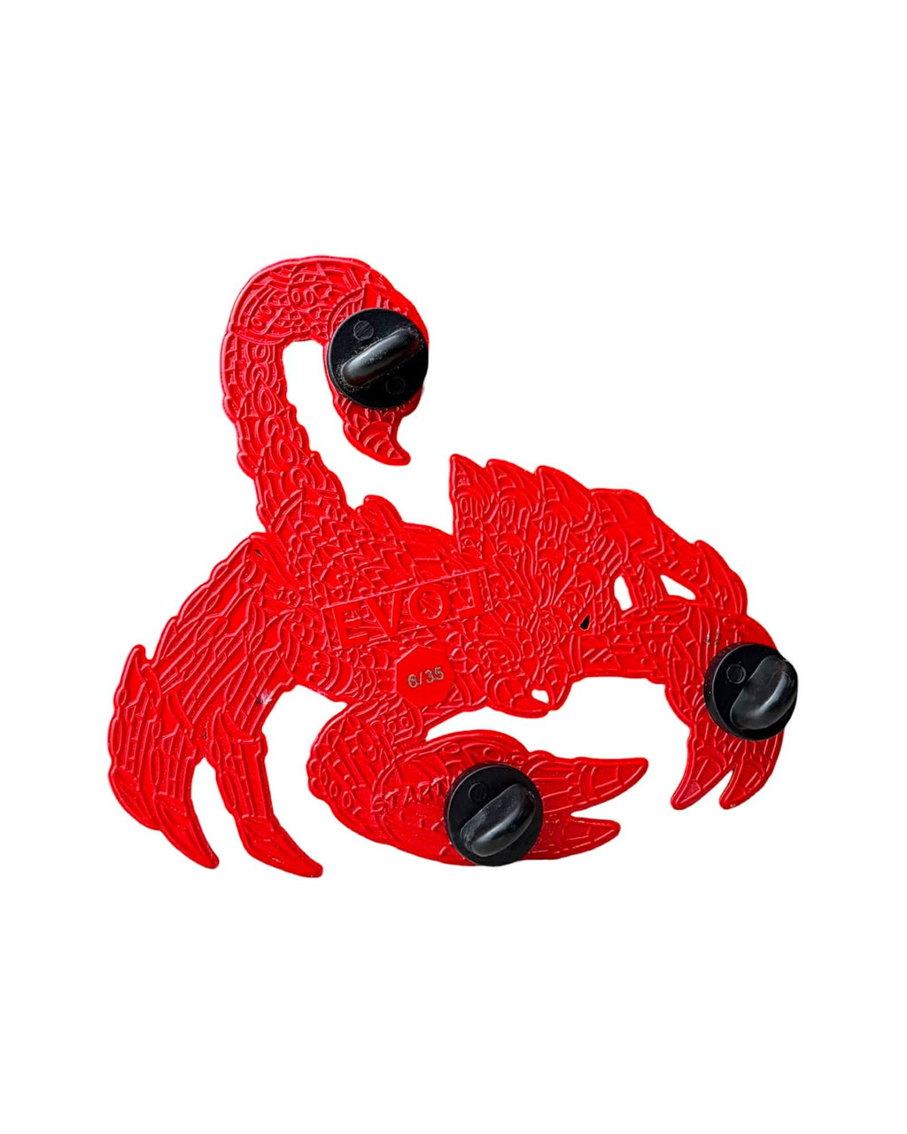 Apex Scorpion Pin - Red Anodized