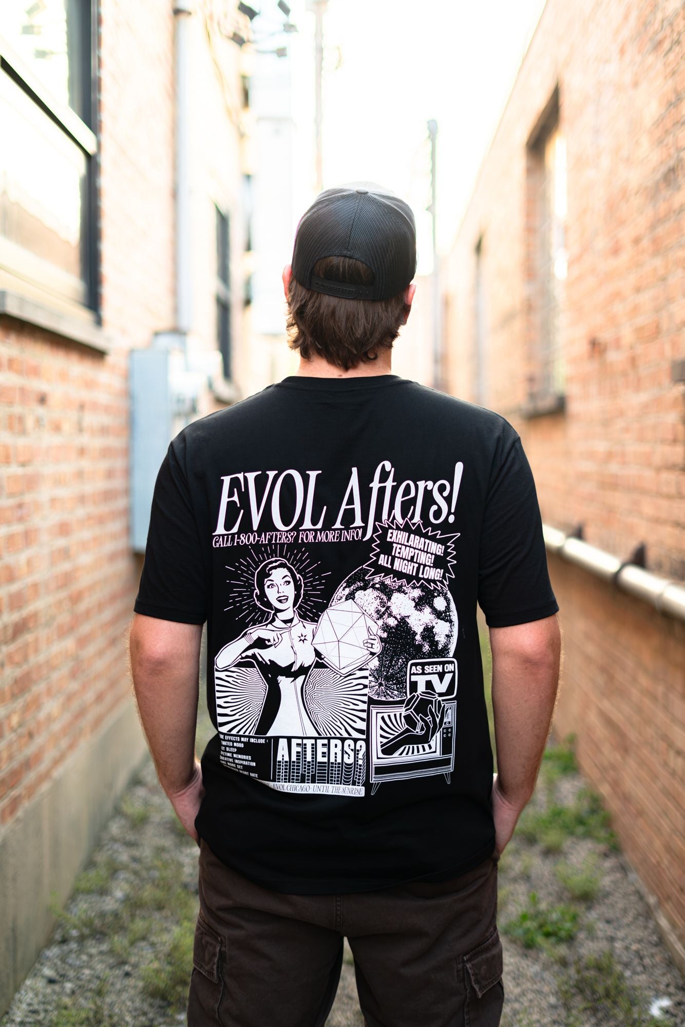 1-800 AFTERS Cotton T-Shirt Main image