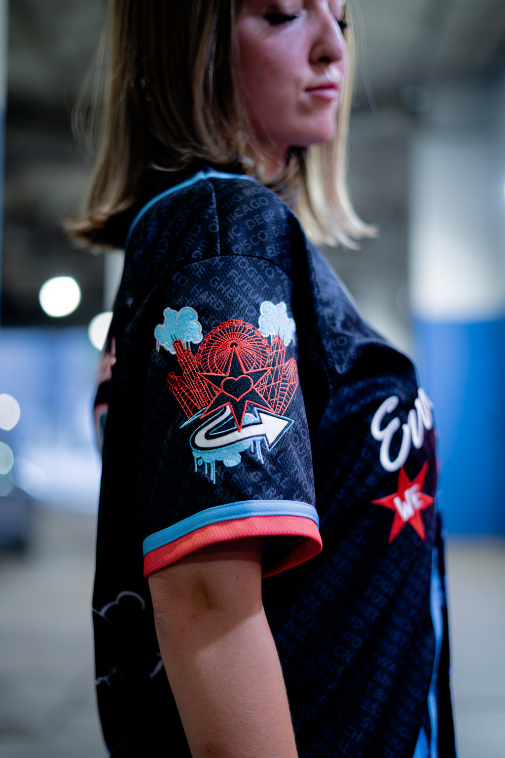 We Love House Music Chicago Baseball Jersey