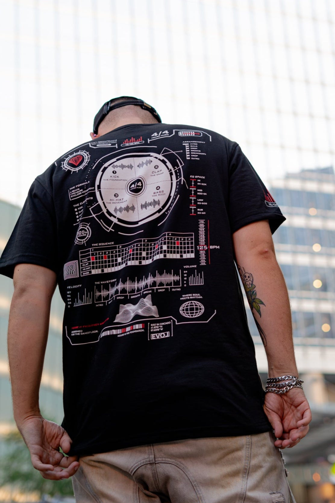 4/4 Back House Music Shirt