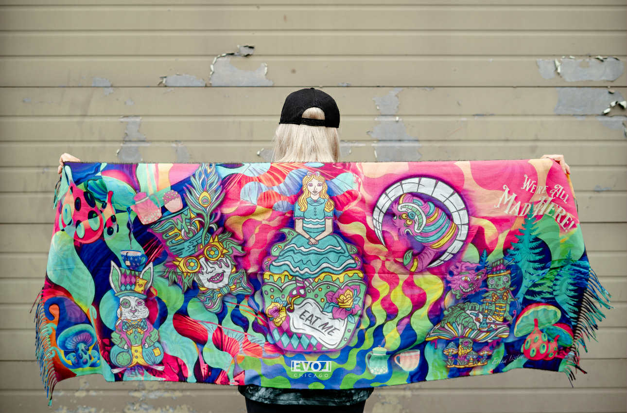 Lost In Wonderland Pashmina